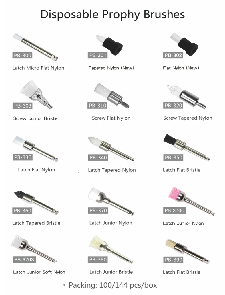 Disposable Prophy Brushes