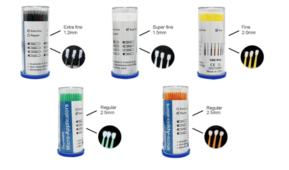 Micro applicator 5 types