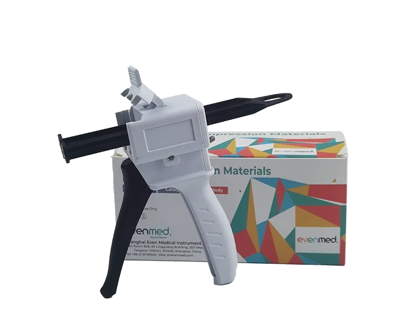 Dental Impression Mixing Dispensing Gun