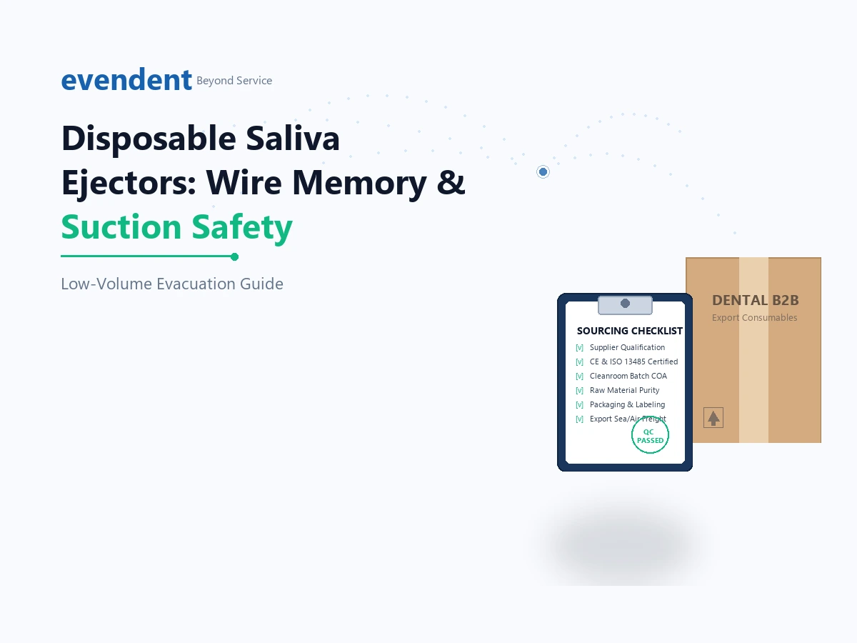 Disposable Saliva Ejectors: Wire Memory & Suction Safety